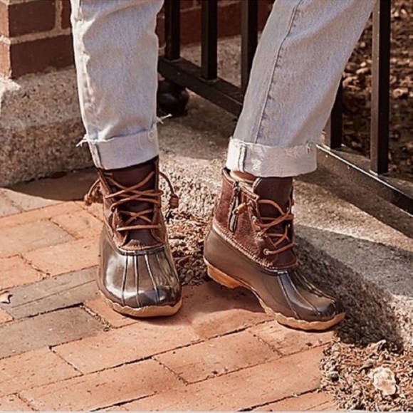 Sperry Saltwater Duck Boots 6 - Picture 1 of 10
